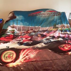 Mario comforter, bed sheet and mattress cover
